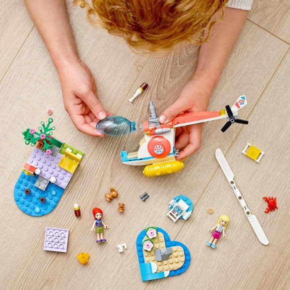 NEW LEGO FRIENDS Building Set Helicopter Vet Rescue 41692 graduation - Picture 15 of 16